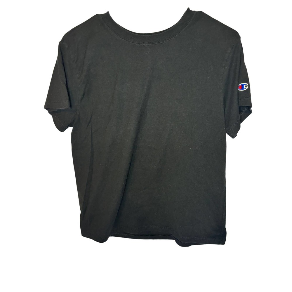 Women's Champion Black T-Shirt Size Large